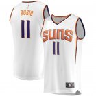 Camiseta Ricky Rubio 11 Phoenix Suns Association Edition Blanco Hombre
